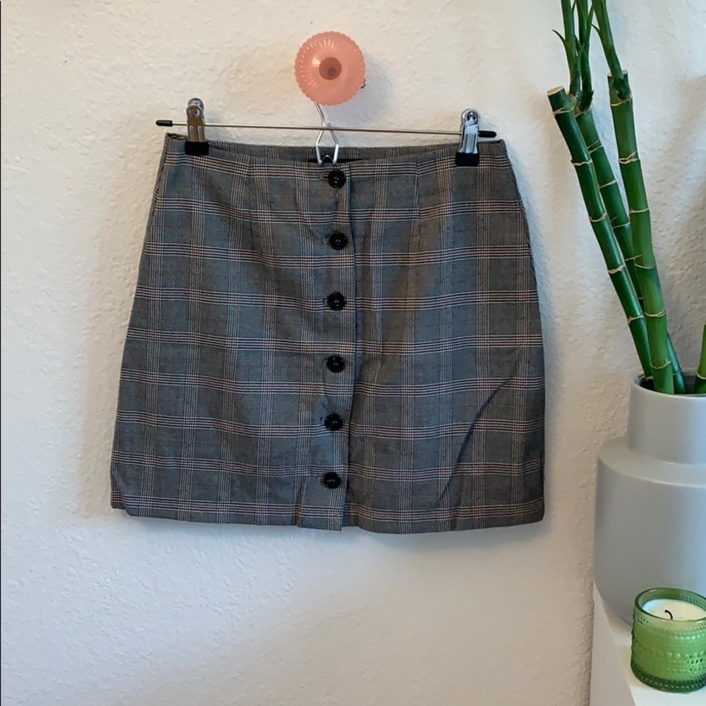 forever 21 plaid skirt